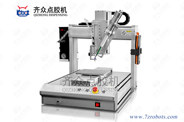 50ml针筒式双组份胶专用点胶机器人